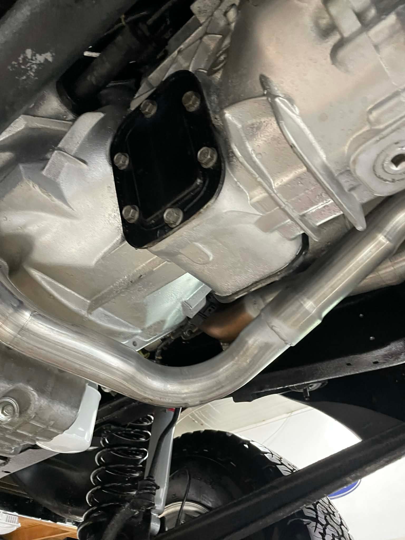 Transmission and driveline detail