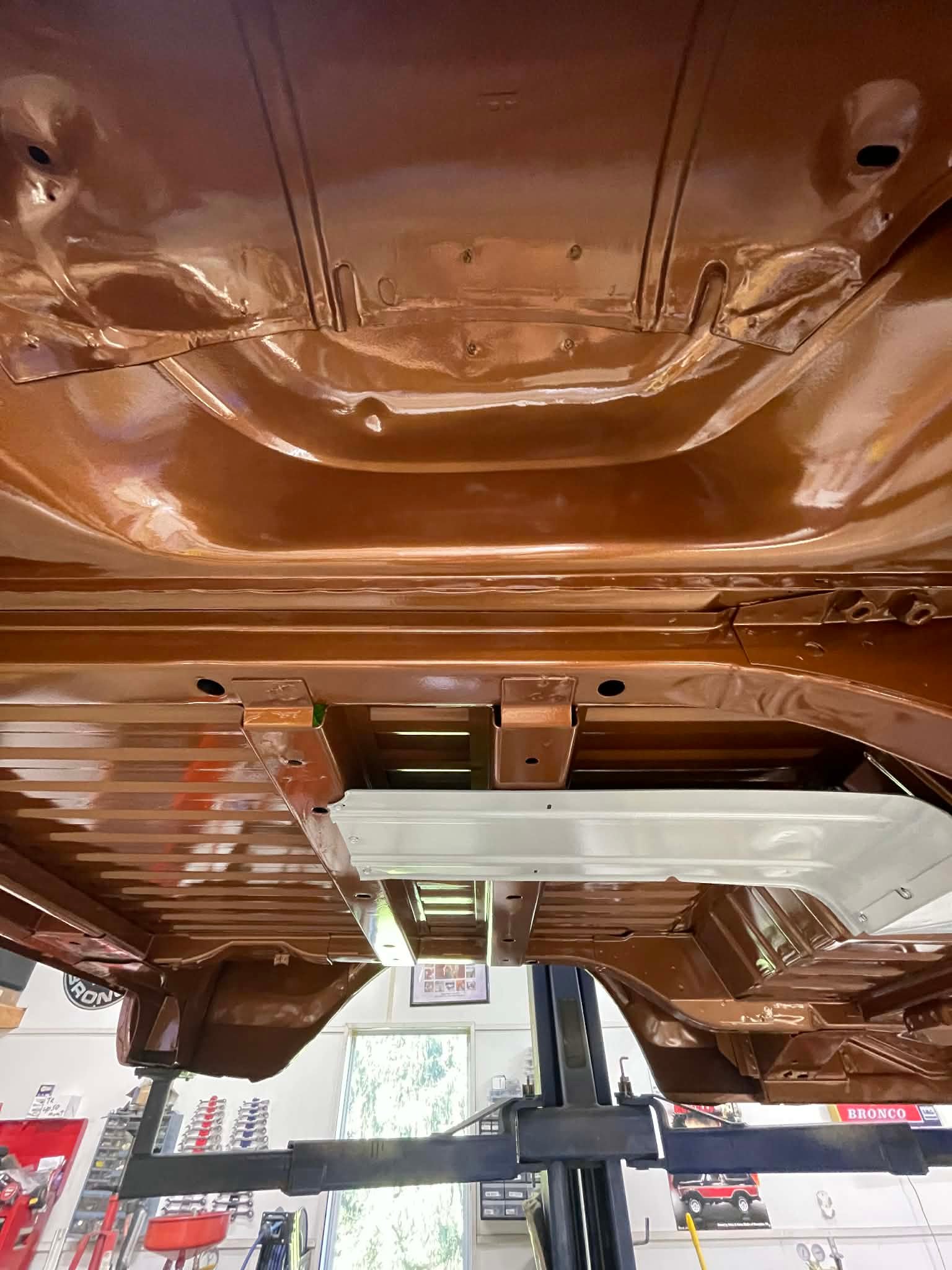 Ford Bronco underbody restoration
