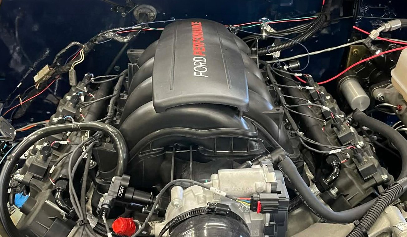Engine bay rebuild, Coyote 5.0 swap